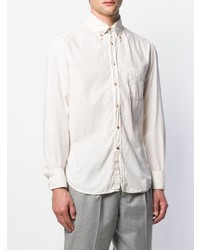 Chemise de ville blanche Brunello Cucinelli