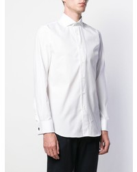 Chemise de ville blanche Canali