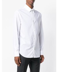 Chemise de ville blanche Giorgio Armani