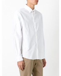 Chemise de ville blanche Sunspel