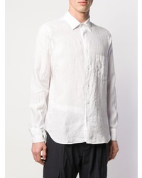 Chemise de ville blanche Aspesi