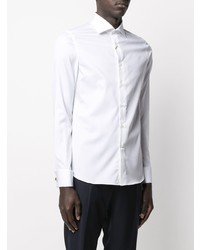 Chemise de ville blanche Canali