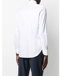 Chemise de ville blanche Canali