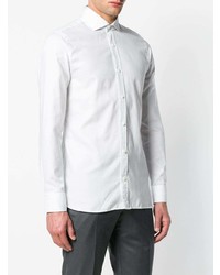 Chemise de ville blanche Z Zegna