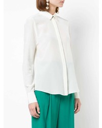 Chemise de ville blanche Prabal Gurung