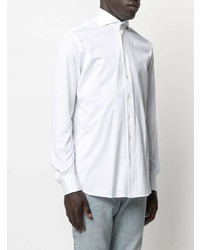 Chemise de ville blanche Lardini