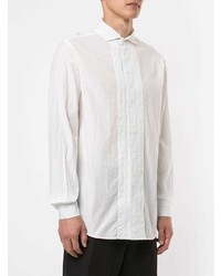 Chemise de ville blanche Forme D'expression