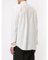 Chemise de ville blanche Forme D'expression