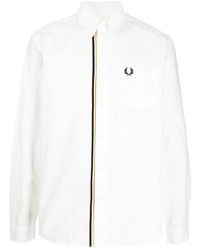 Chemise de ville blanche Fred Perry