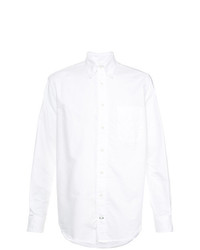 Chemise de ville blanche Gitman Vintage