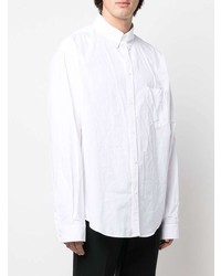 Chemise de ville blanche Balenciaga