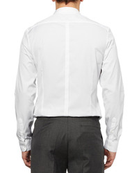 Chemise de ville blanche Burberry