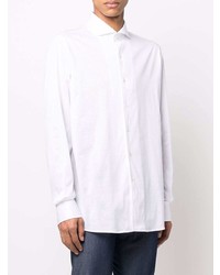 Chemise de ville blanche Canali