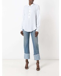 Chemise de ville blanche Versace Jeans