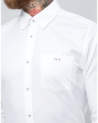 Chemise de ville blanche Ted Baker