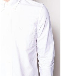 Chemise de ville blanche Fred Perry