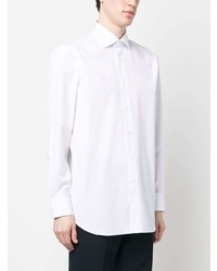 Chemise de ville blanche Brioni