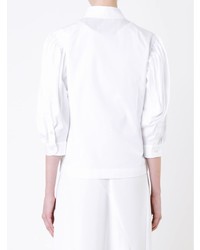 Chemise de ville blanche Simone Rocha