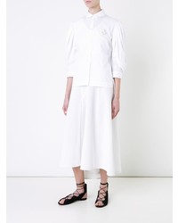 Chemise de ville blanche Simone Rocha