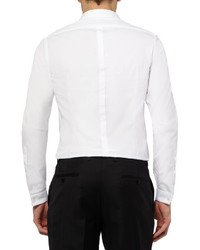 Chemise de ville blanche Burberry