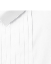 Chemise de ville blanche Burberry