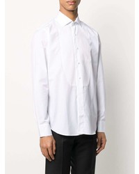 Chemise de ville blanche Tagliatore