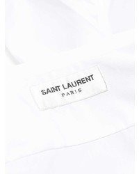 Chemise de ville blanche Saint Laurent