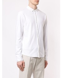 Chemise de ville blanche Emporio Armani