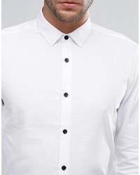 Chemise de ville blanche Asos