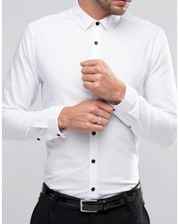 Chemise de ville blanche Asos