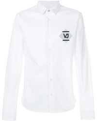 Chemise de ville blanche Versace