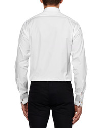 Chemise de ville blanche Saint Laurent