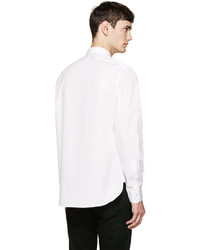 Chemise de ville blanche Saint Laurent