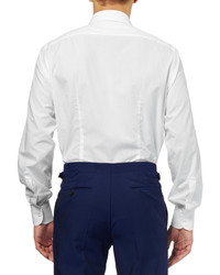 Chemise de ville blanche Brioni