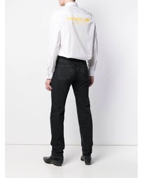 Chemise de ville blanche Helmut Lang