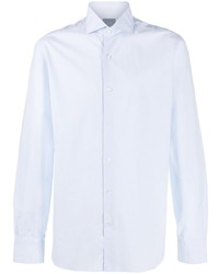 Chemise de ville bleu clair Barba