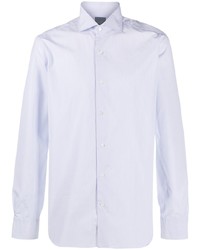 Chemise de ville bleu clair Barba