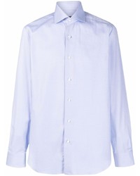 Chemise de ville bleu clair Barba