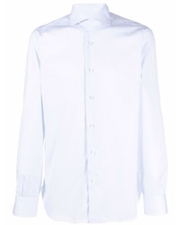 Chemise de ville bleu clair Barba