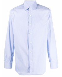 Chemise de ville bleu clair Barba