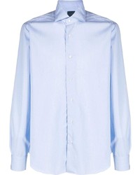 Chemise de ville bleu clair Barba