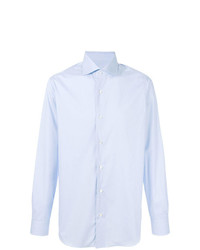 Chemise de ville bleu clair Barba