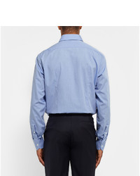 Chemise de ville bleu clair Brioni