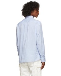 Chemise de ville bleu clair Brunello Cucinelli