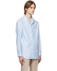 Chemise de ville bleu clair Gucci