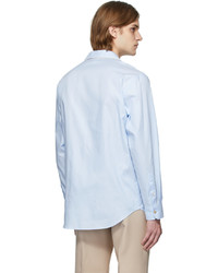 Chemise de ville bleu clair Gucci