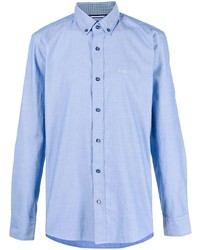 Chemise de ville bleu clair BOSS