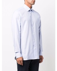 Chemise de ville bleu clair Ermenegildo Zegna