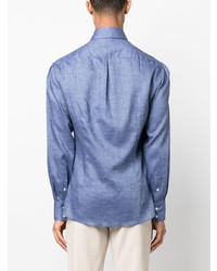 Chemise de ville bleu clair Brunello Cucinelli