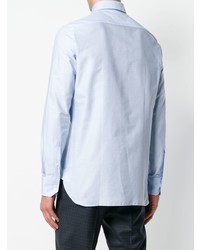 Chemise de ville bleu clair Ermenegildo Zegna